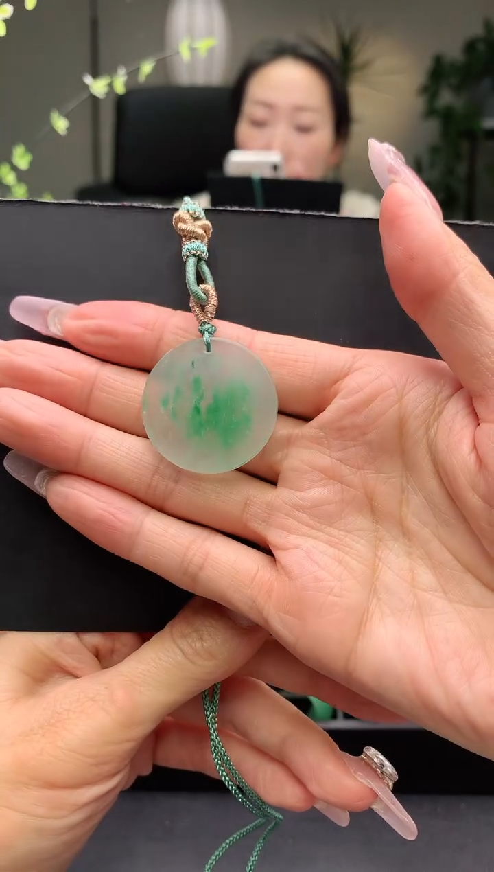 【闪购商品】石英质玉无事牌未镶嵌无事牌