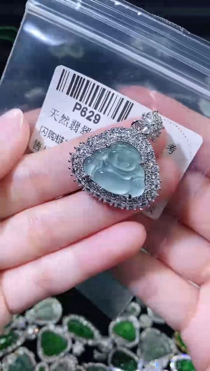 翡翠未镶嵌颈饰精美翡翠-多样性只发一件P629