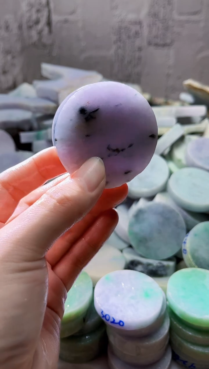 裸石翡翠天然翡翠A货玉 南 837