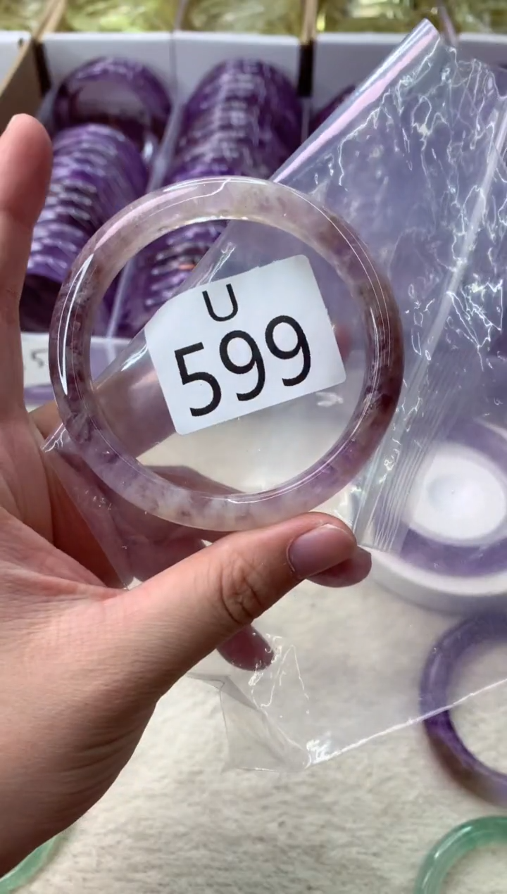 未镶嵌手镯水晶U599-59