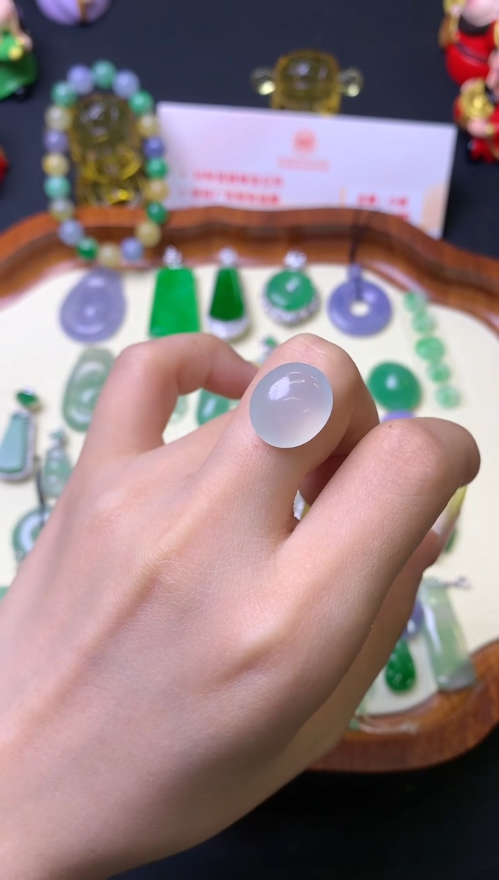 定制翡翠未镶嵌裸石（镶嵌定制）