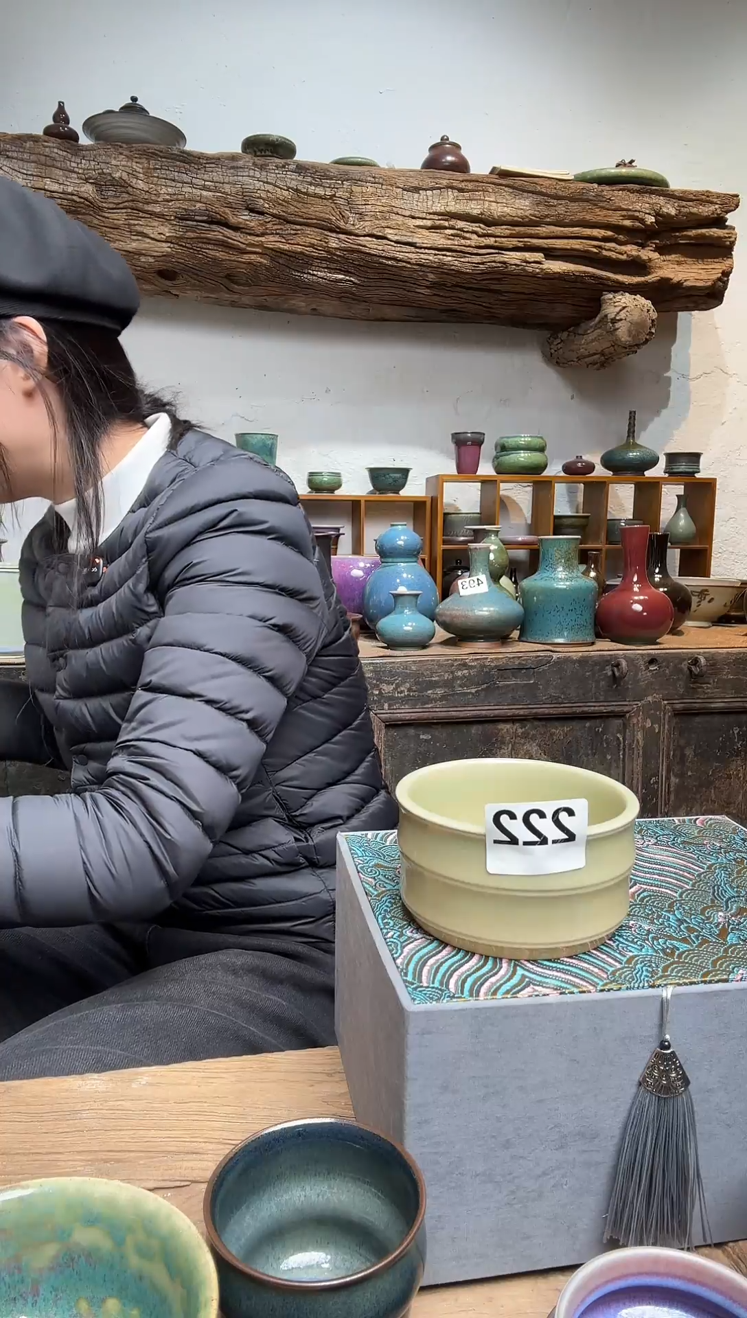 杯子钧瓷咪*蘭山窑手作器物全品222