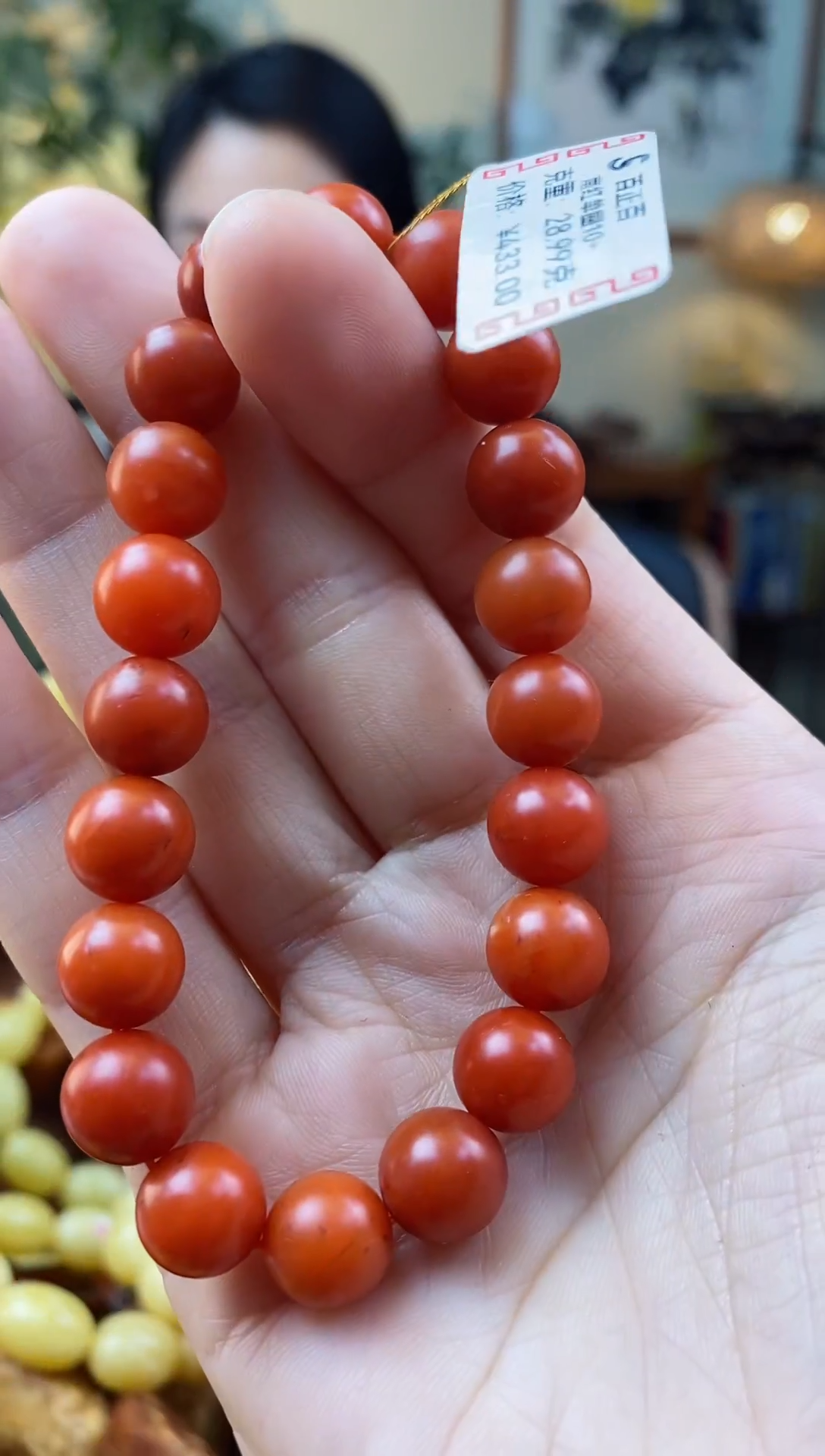 【闪购商品】南红玛瑙手链合金手串