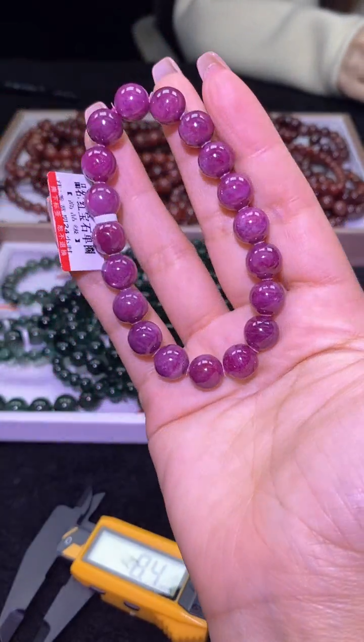 未镶嵌手链红宝石红宝石-A05-多样性发其一