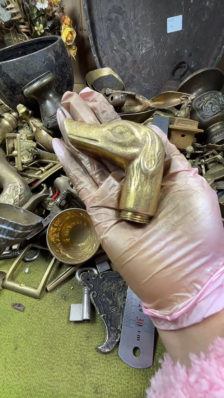 良*亿锦铜回流铜器摆件25