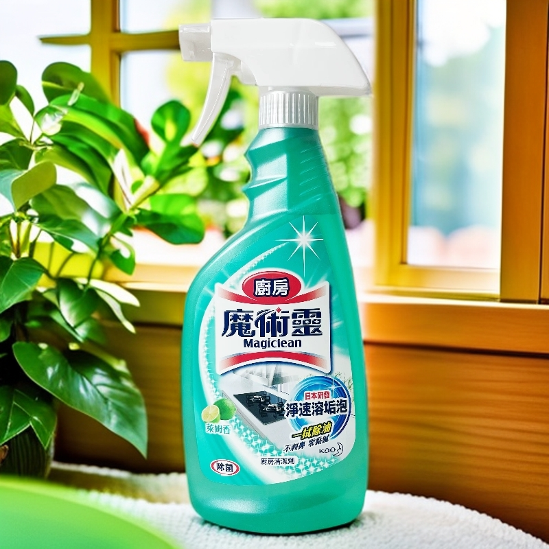香港万洁灵厨房清洁剂500g灶墙壁去油重油污顽垢去污清洗剂妻子