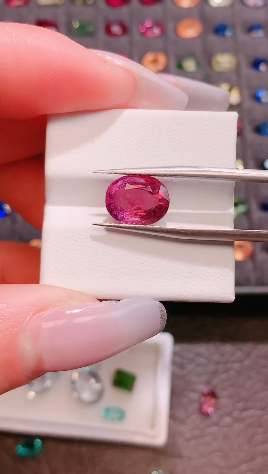 未镶嵌珠宝半成品碧玺3.43ct