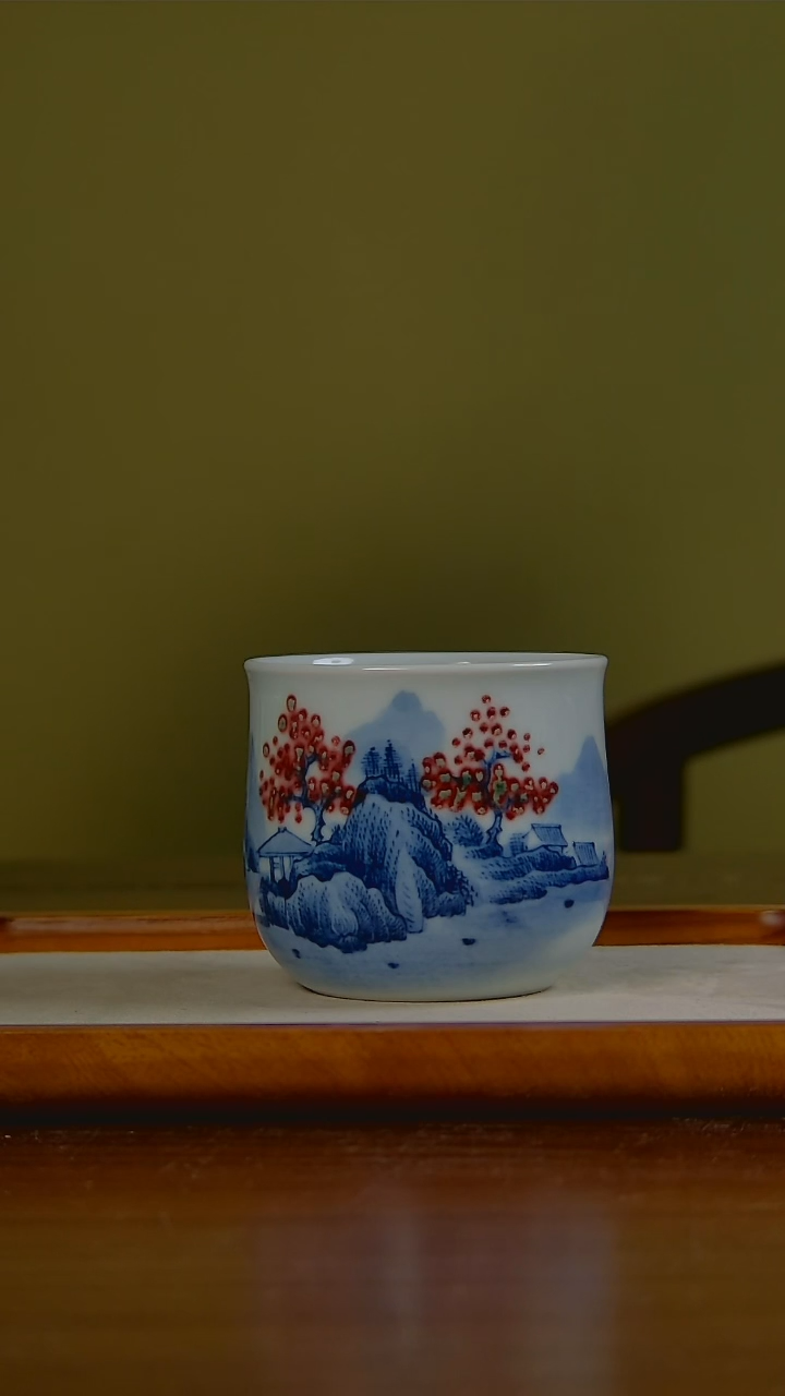 【闪购商品】杯手工手绘杯杯很美丽