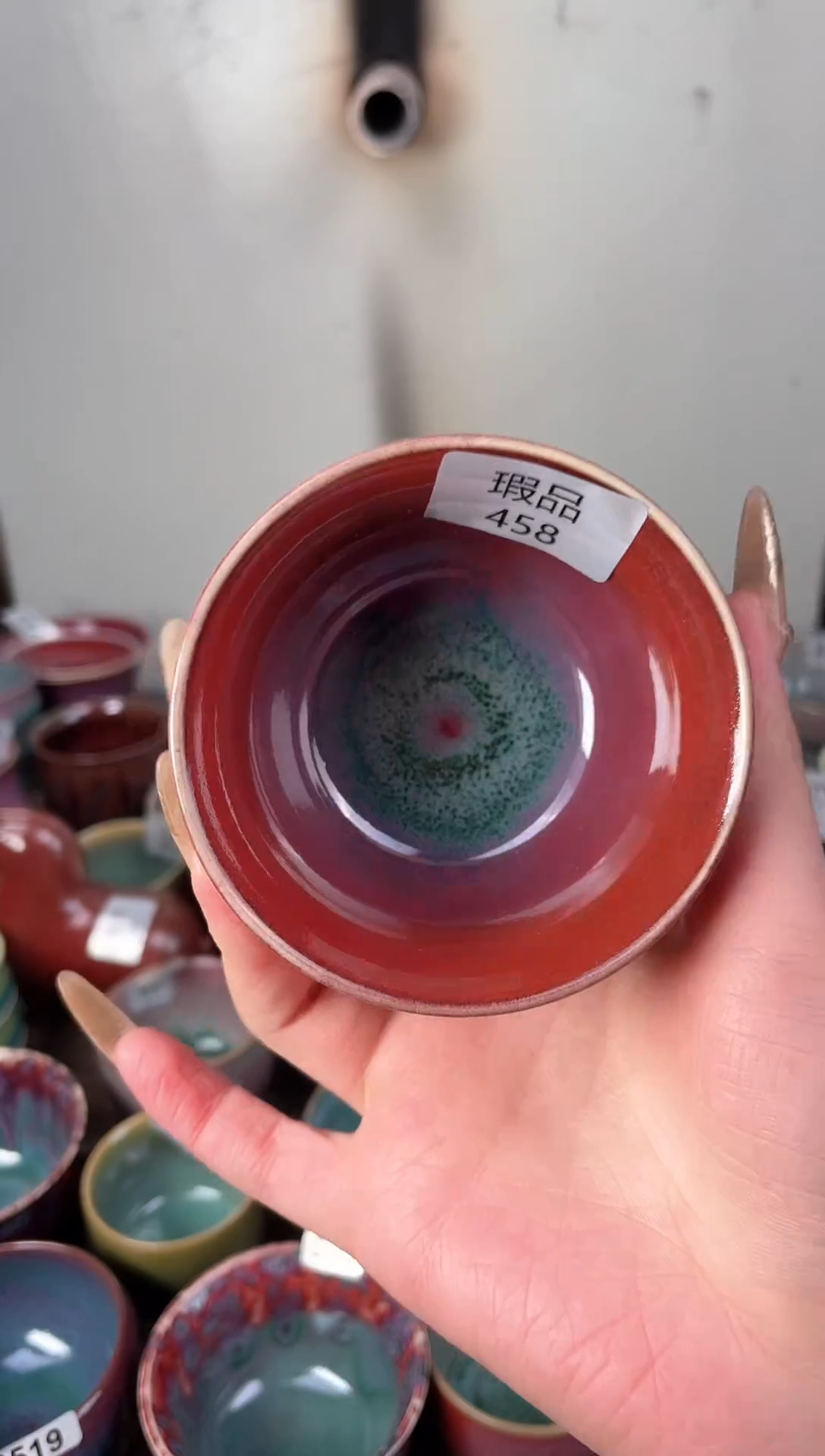 【闪购商品】摆件钧瓷手工茶器窑变