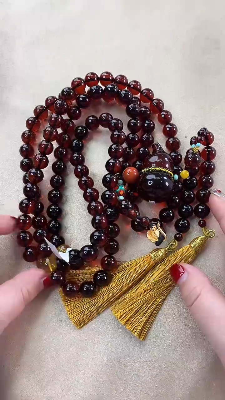 【闪购商品】琥珀颈饰未镶嵌项链