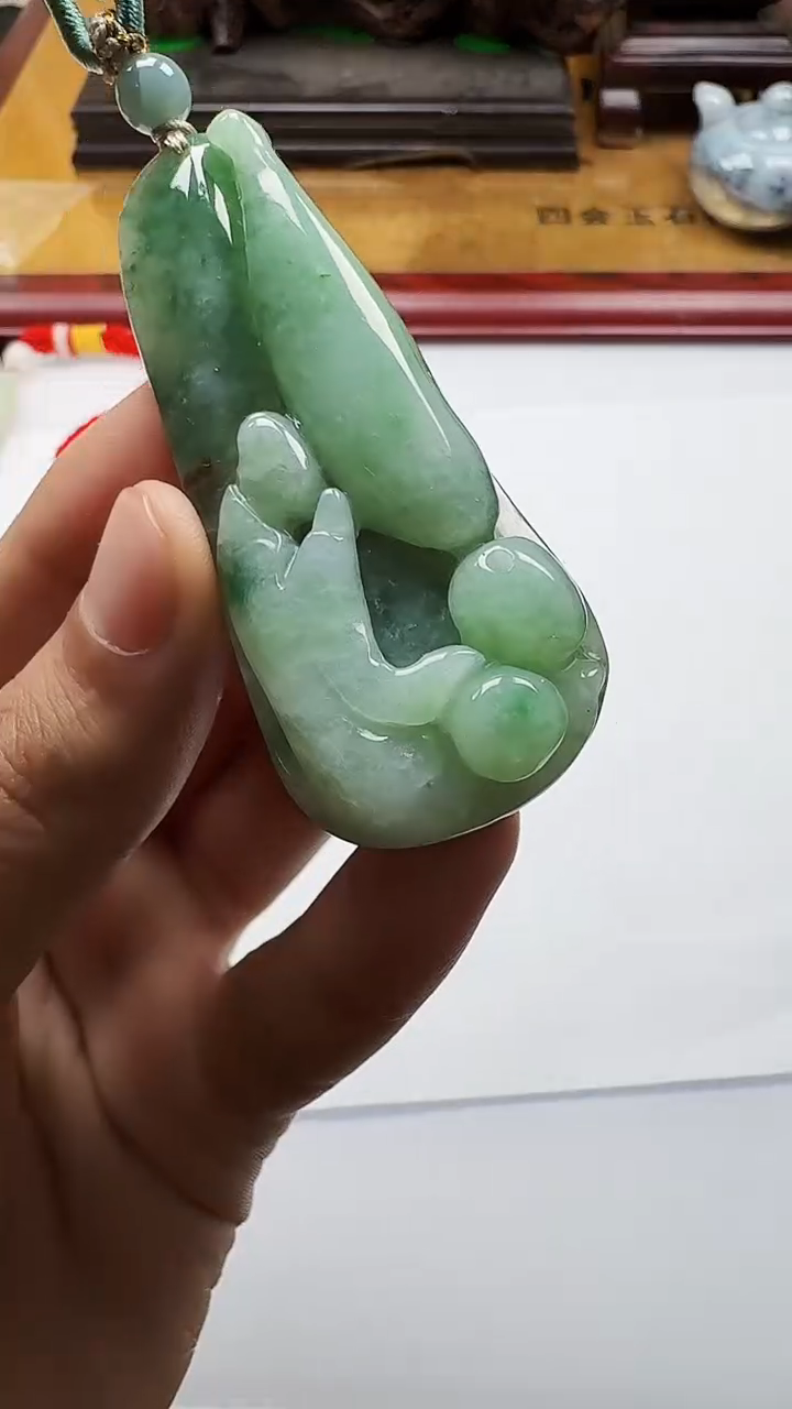 吊坠(不含链)未镶嵌翡翠1