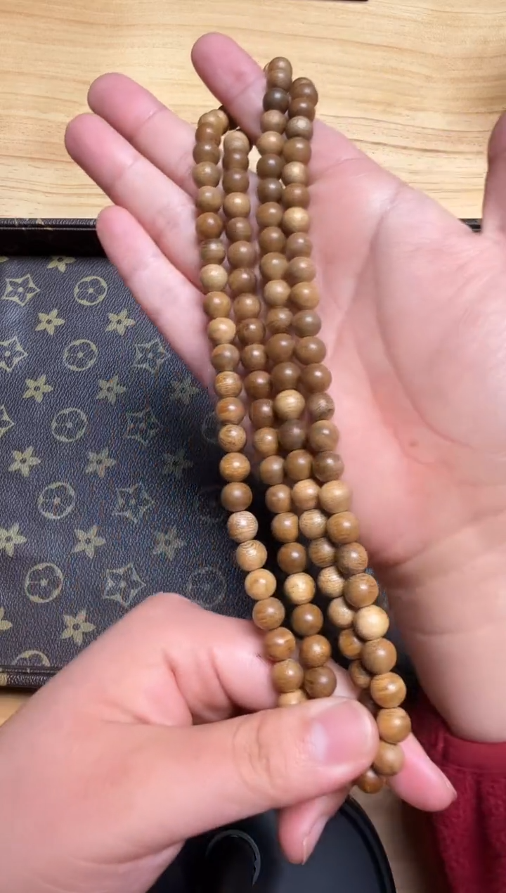 【闪购商品】沉香吊坠天然野加里曼丹红土0.8多圈22g+