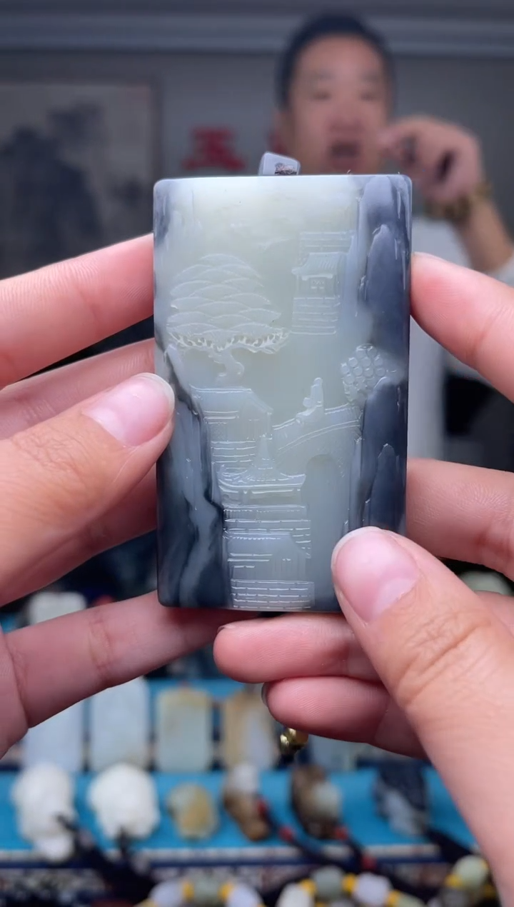 未镶嵌和田玉挂件1