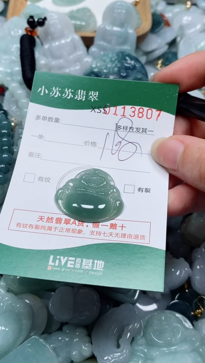 【闪购商品】翡翠未镶嵌颈饰闪购商品0113807