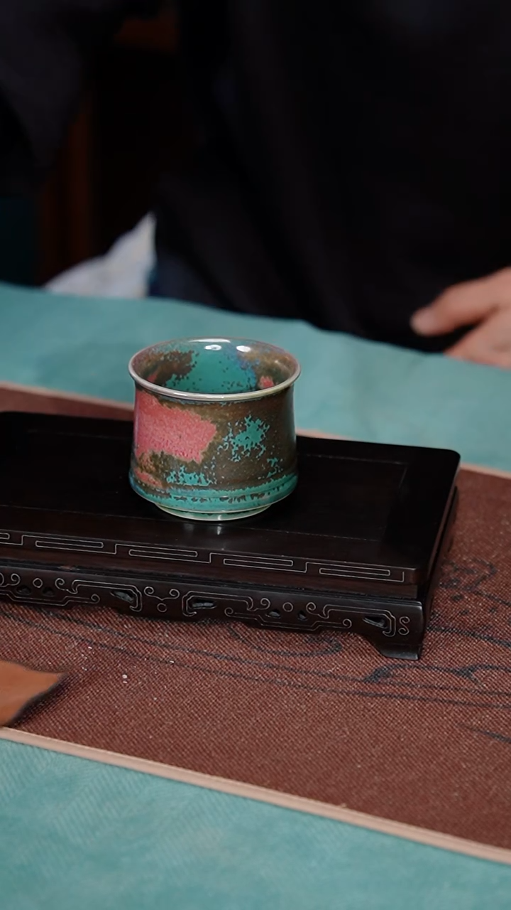 【闪购商品】瓷片81-1--马蹄杯---（王建勋）