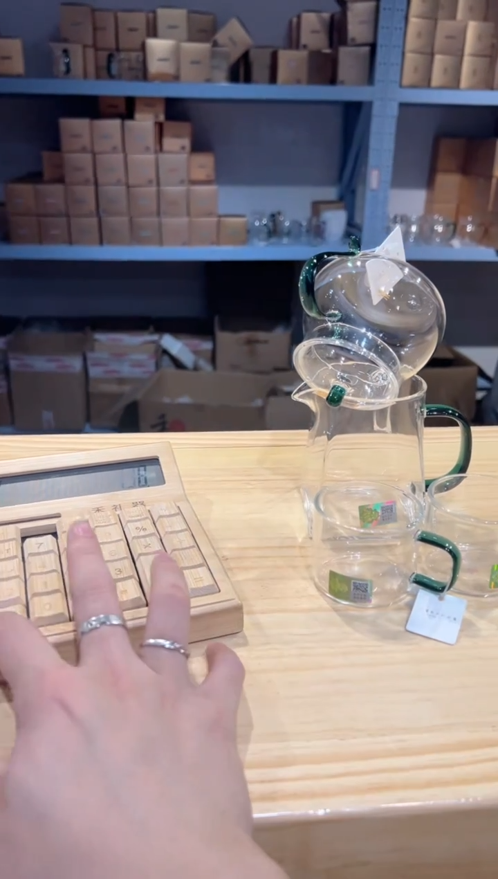 禾器-青云壶-墨绿色+瀚然墨绿+清禾杯墨绿2只