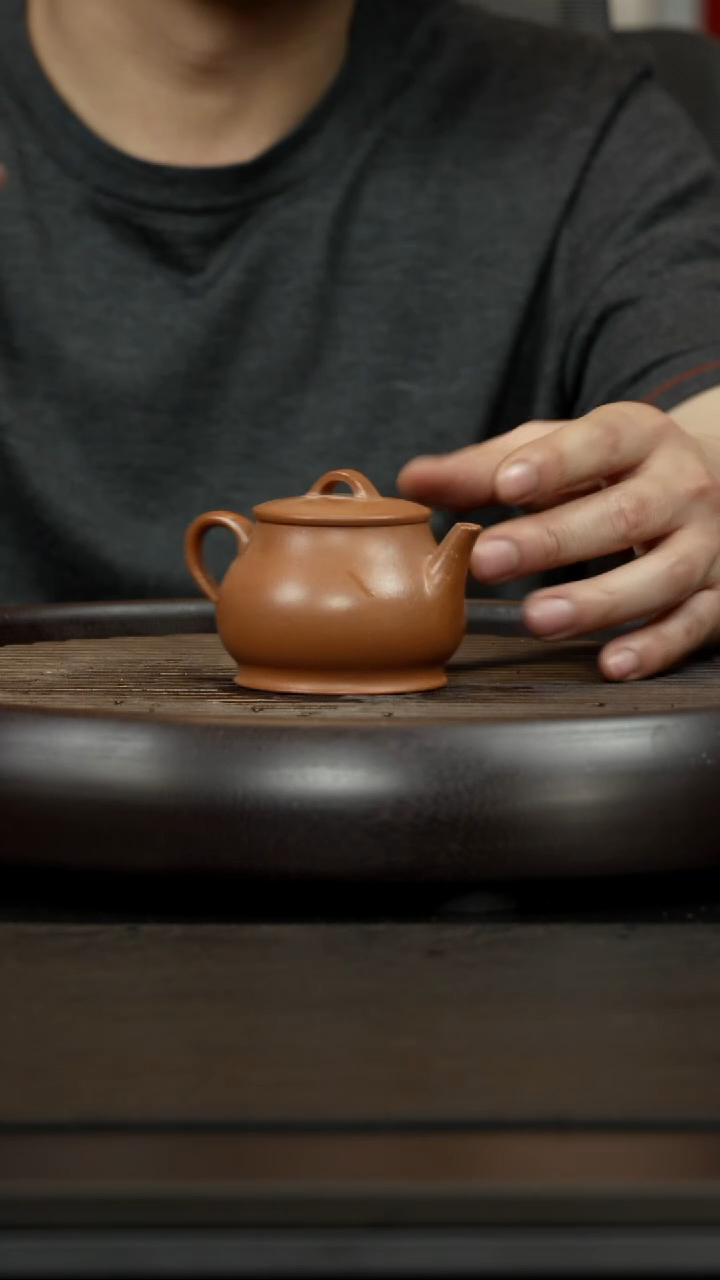 【闪购商品】紫砂茶杯青皮龙 大吉壶