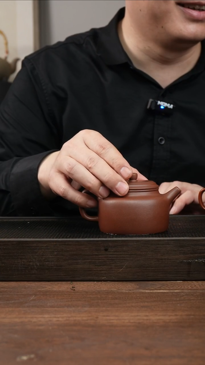 茶杯紫砂健*全手紫泥德钟      220CC  