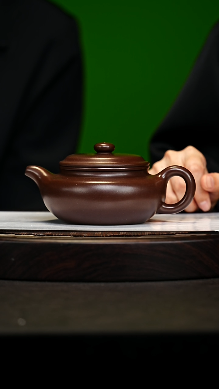 宜兴原矿高端紫砂 顾氏紫泥380cc