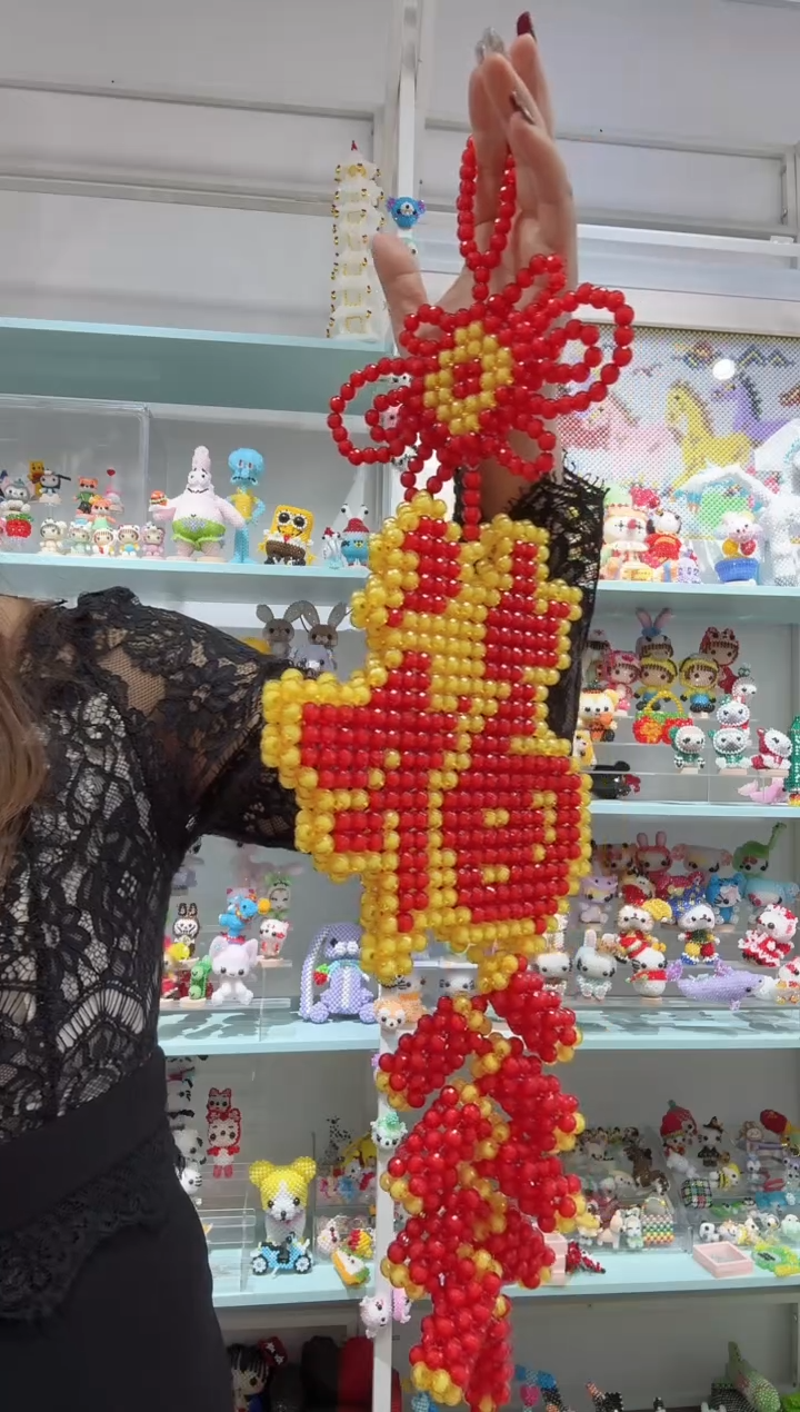 亚克力1201卡8地球珠双层福材料包1套