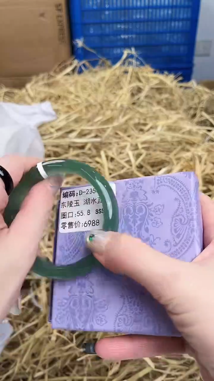 未镶嵌手镯石英质玉D-2358