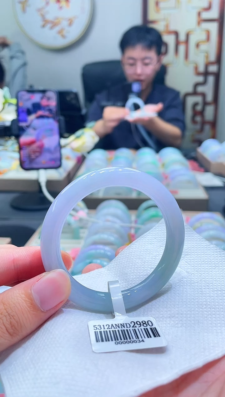 未镶嵌手镯翡翠202-53