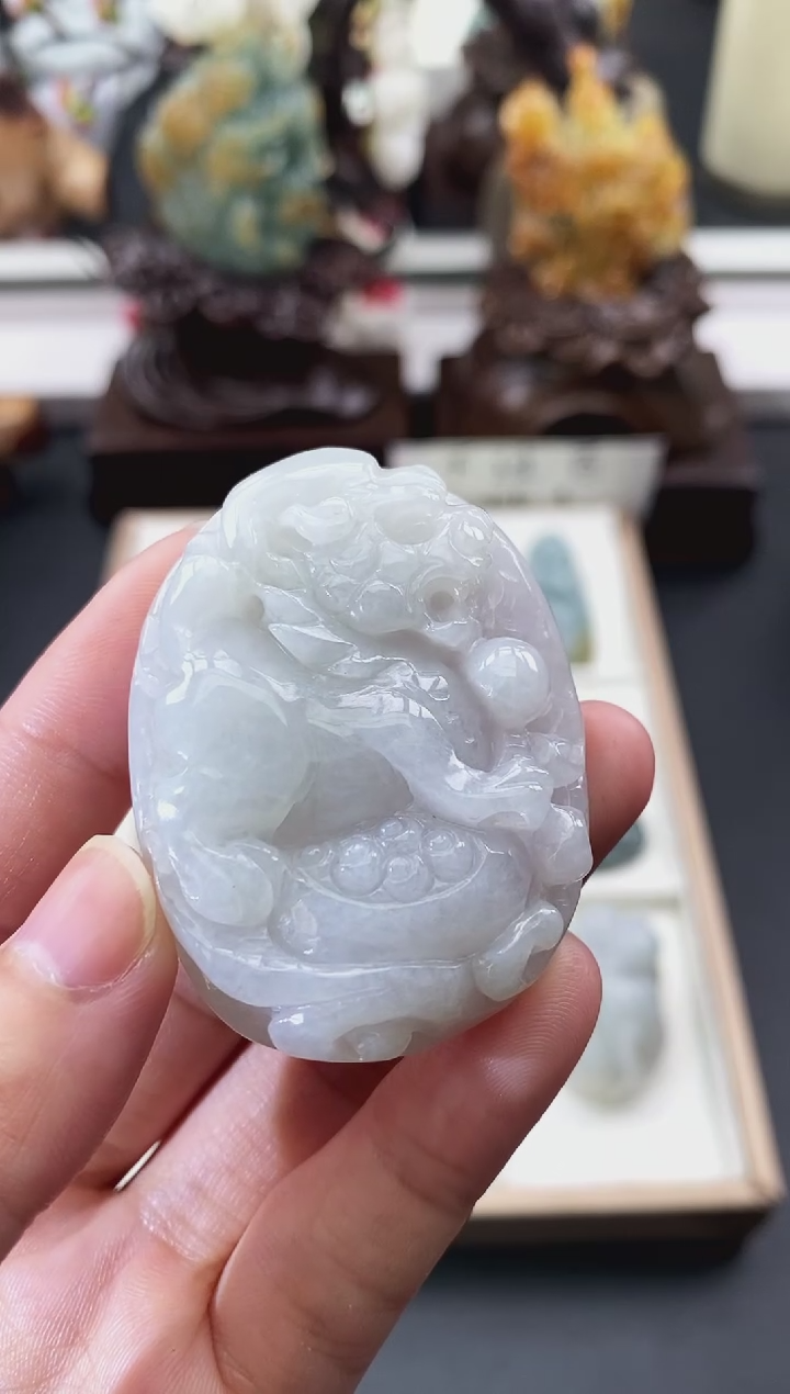 颈饰未镶嵌翡翠天然缅甸A货翡翠