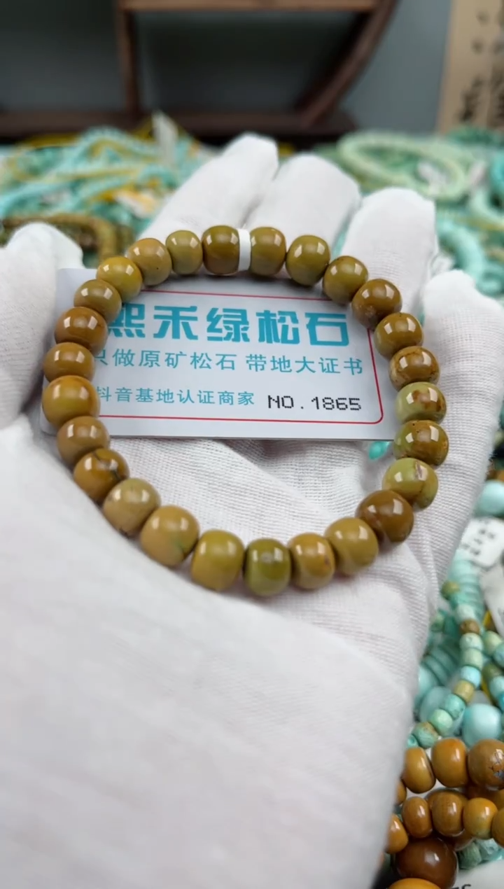 未镶嵌绿松石松石1865