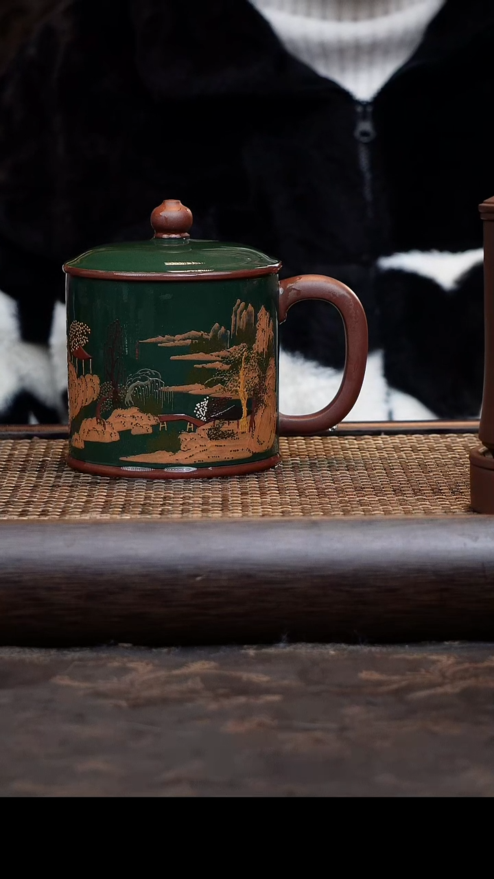 【闪购商品】紫砂茶杯春晓江南