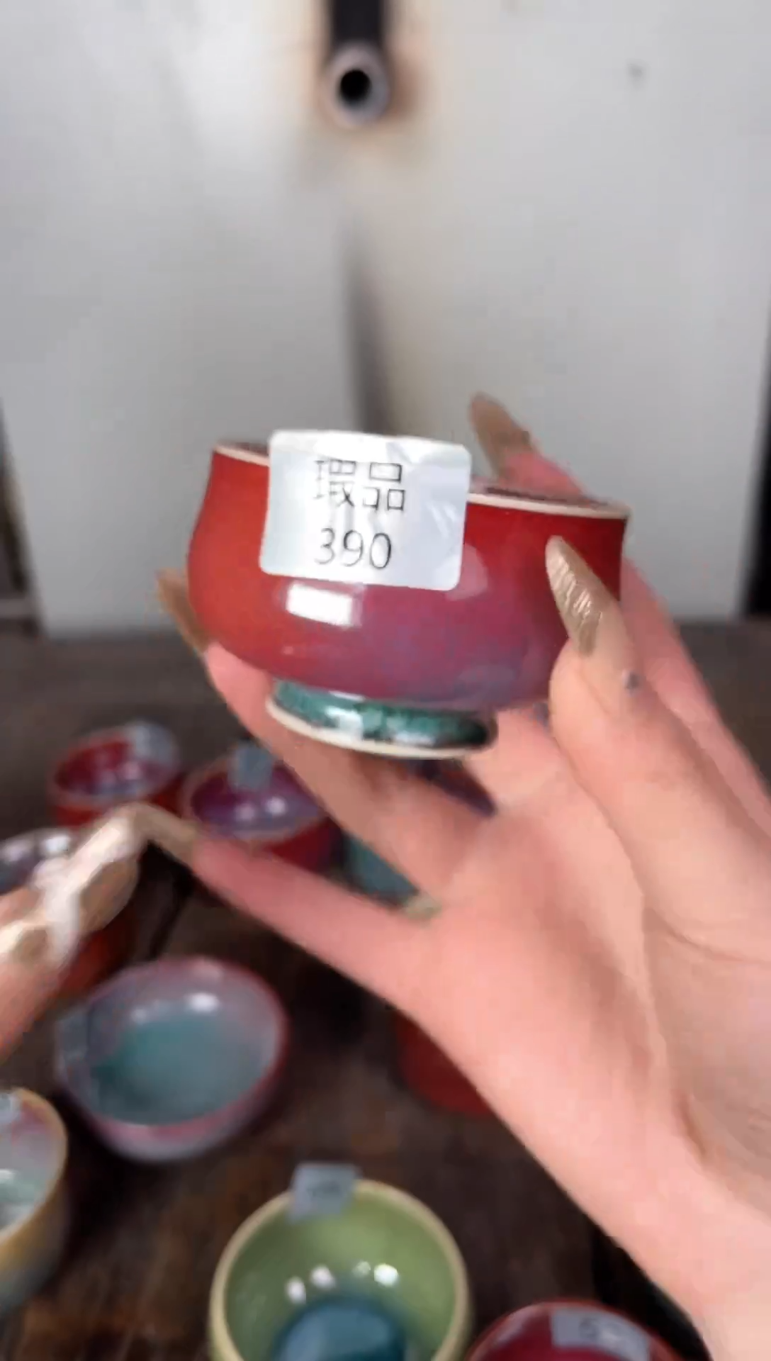 【闪购商品】摆件钧瓷手工茶器窑变