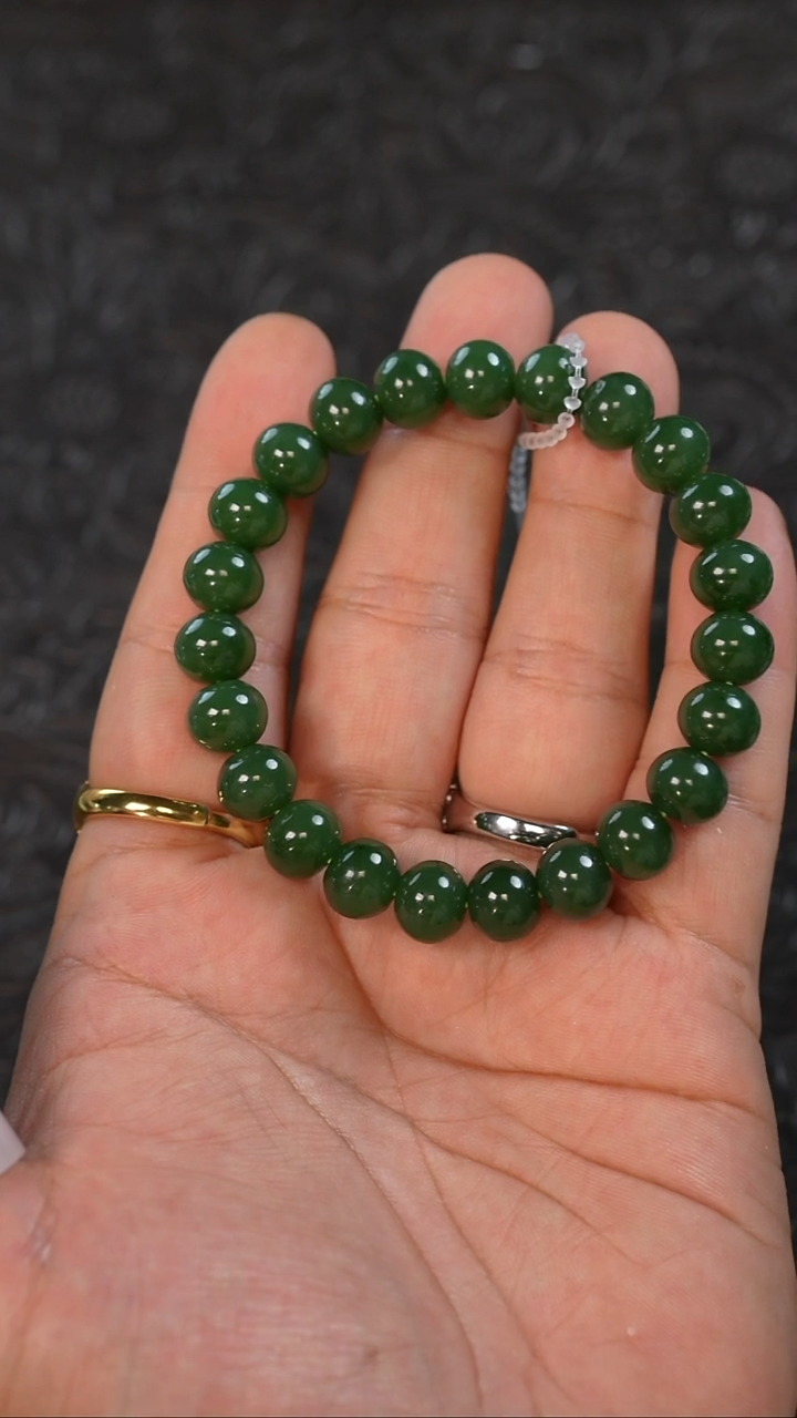 未镶嵌手链和田玉多样性发一件THTY6946