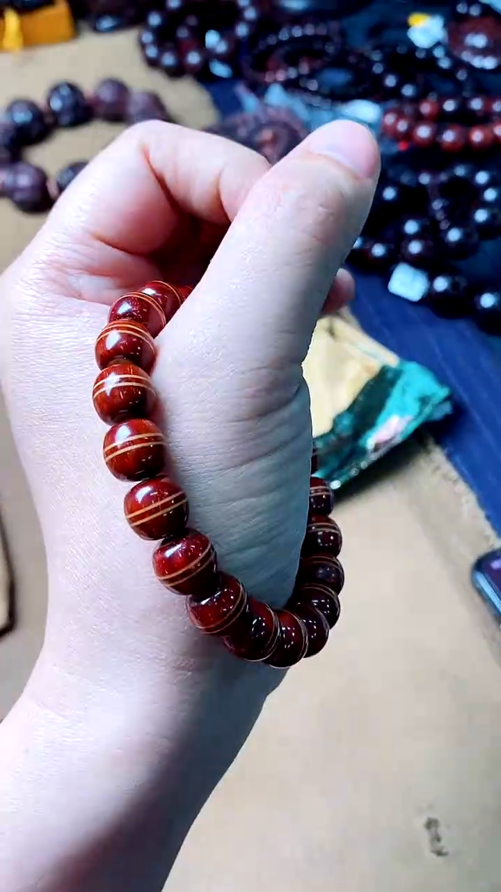 【闪购商品】檀香紫檀（小叶紫檀）超精工汉堡珠