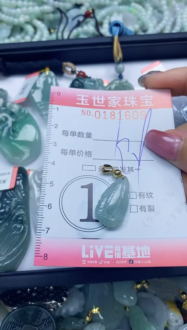 【闪购商品】翡翠颈饰未镶嵌闪购0181609