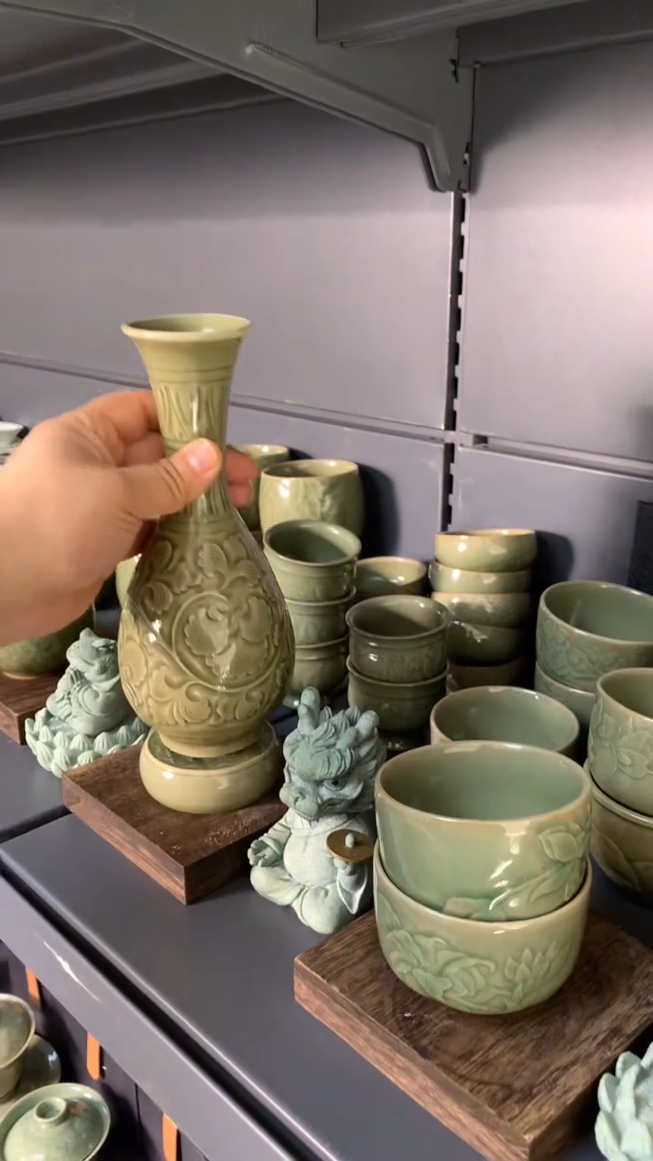 【闪购商品】耀州窑玉壶春1只【闪购商品】