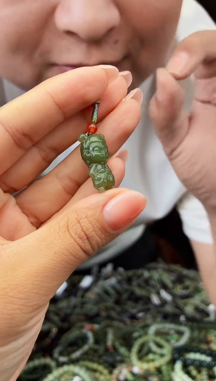 和田玉未镶嵌颈饰多样性发货拍一发一