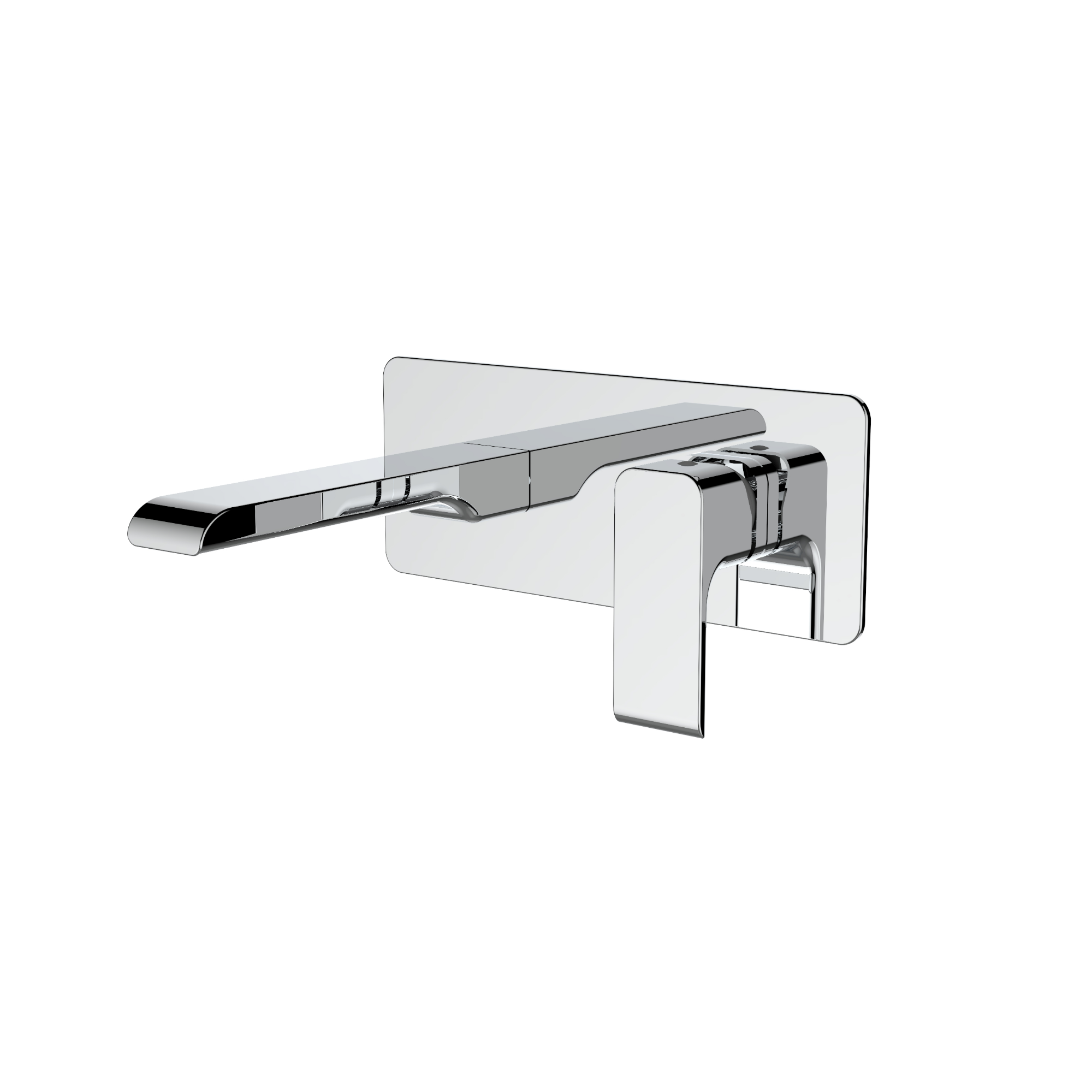 暗装预埋入墙式冷热水洗脸盆全铜墙水龙头