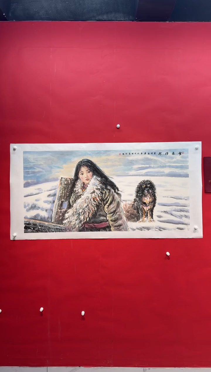 国画画家陆远华纯手绘原作