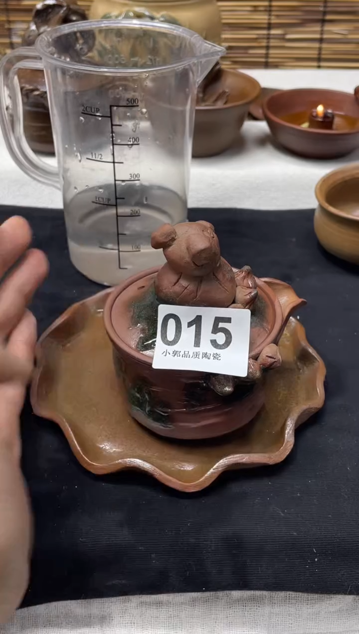 【闪购商品】杯015精美粗陶手工柴烧