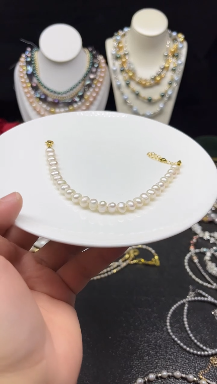 【闪购商品】淡水珍珠手串未镶嵌多人
