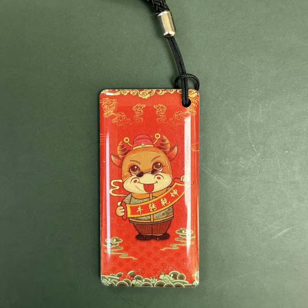 【马鞍山•2021牛转乾坤】马鞍山牛年水晶纪念挂件 全国热销