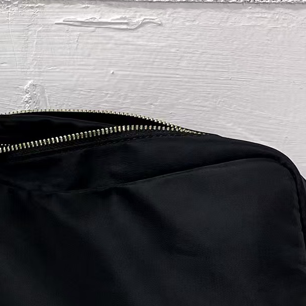 真好看啊~化妆包（黑色双拉链洗漱包）双拉链化妆包