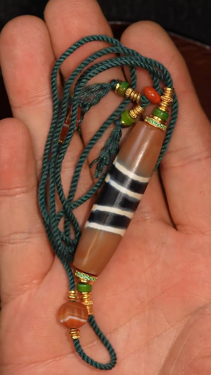 玛瑙/玉髓颈饰未镶嵌冲赛康胡子哥，DIY一100