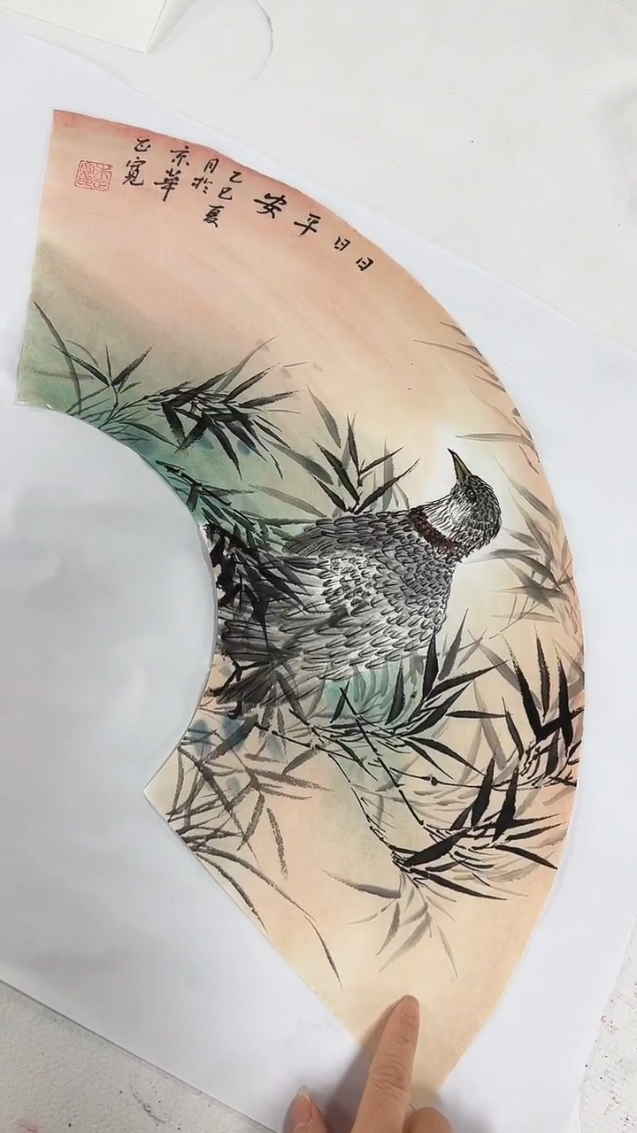 国画朱路军/国画/花鸟