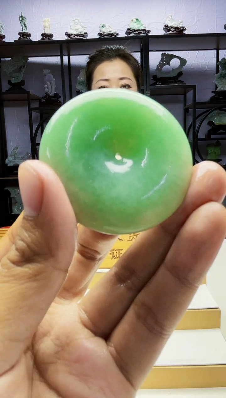 【闪购商品】定制翡翠未镶嵌毛货01250129多样性发其一