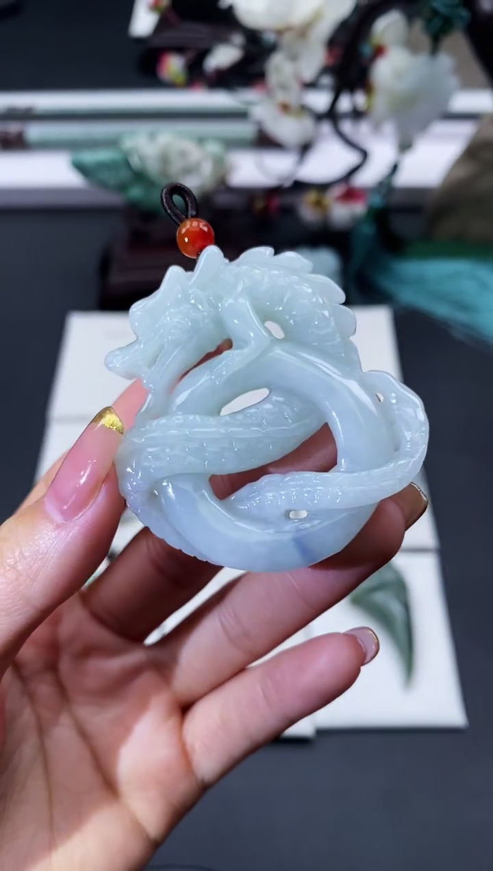 【闪购商品】翡翠颈饰未镶嵌天然缅甸翡翠A货