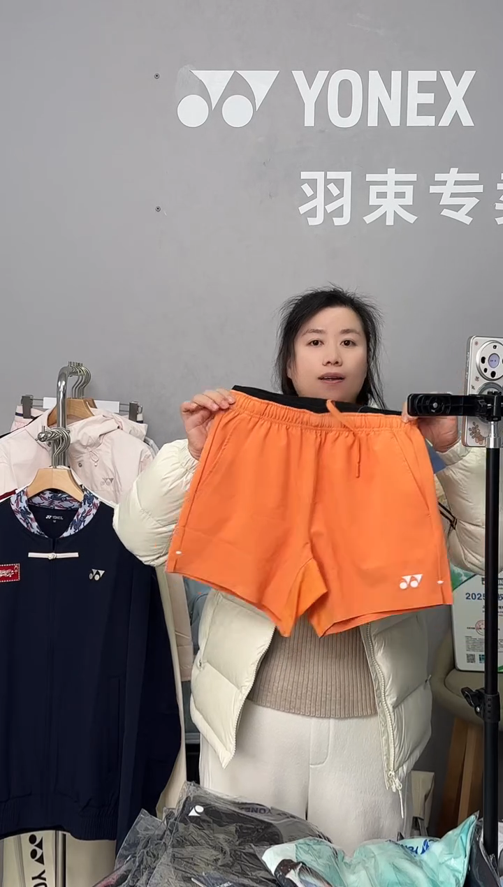 女款短裤-220204BCR-652秋橘色-M