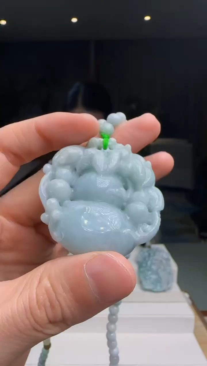 【闪购商品】翡翠吊坠(赠链)未镶嵌DY@@WS1WX29070