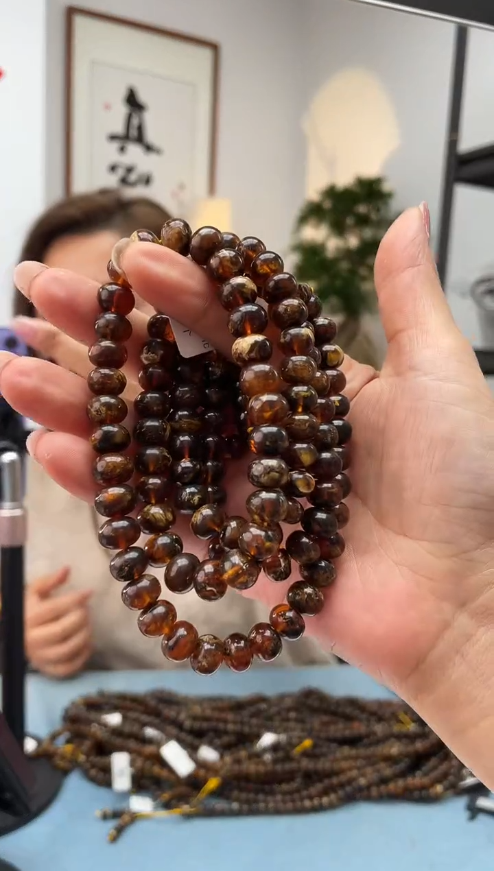 【闪购商品】琥珀珠宝奇石未镶嵌9黑 发一件