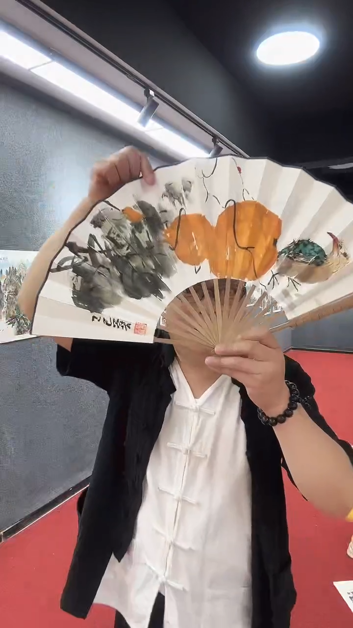 国画李少波/国画/扇面