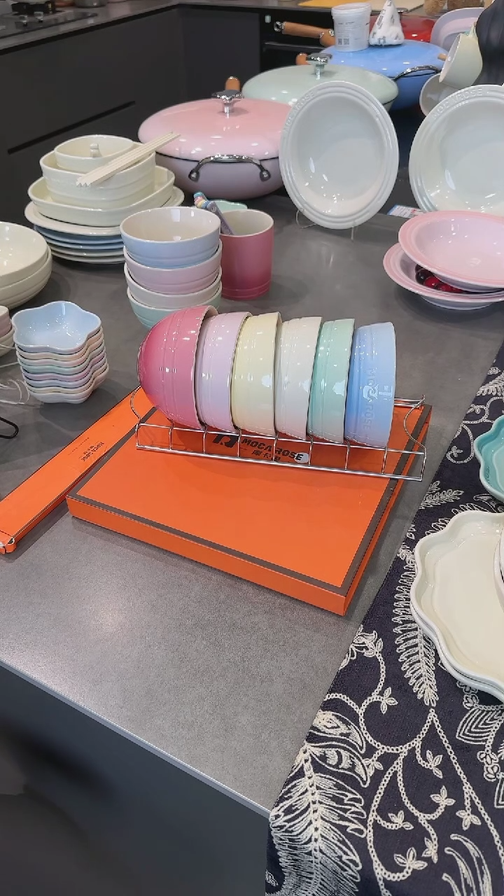 【闪购商品】瓷六色米饭碗